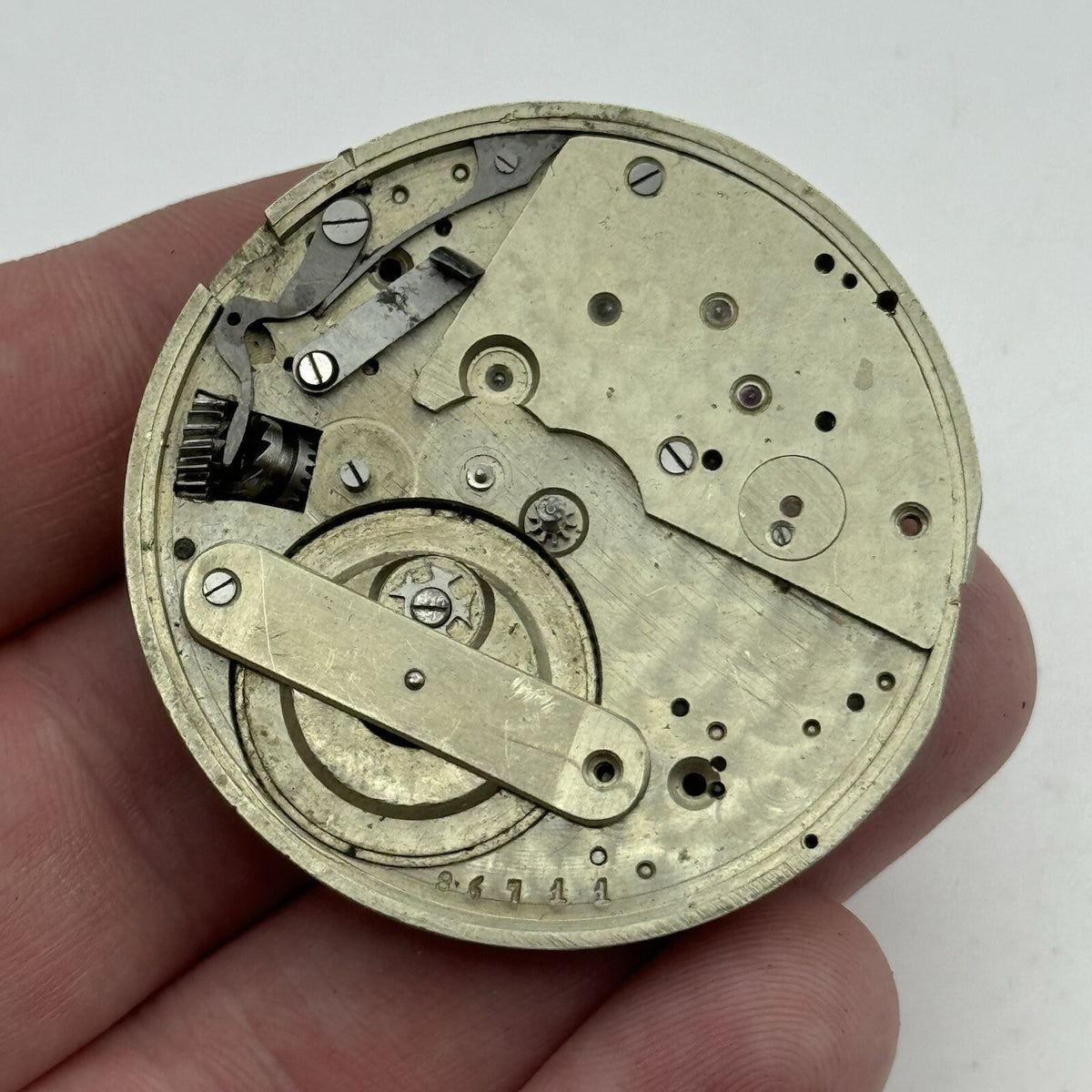 High Grade Jules Jurgensen Style Pocket Watch Movement To Restore Parts 45.2mm