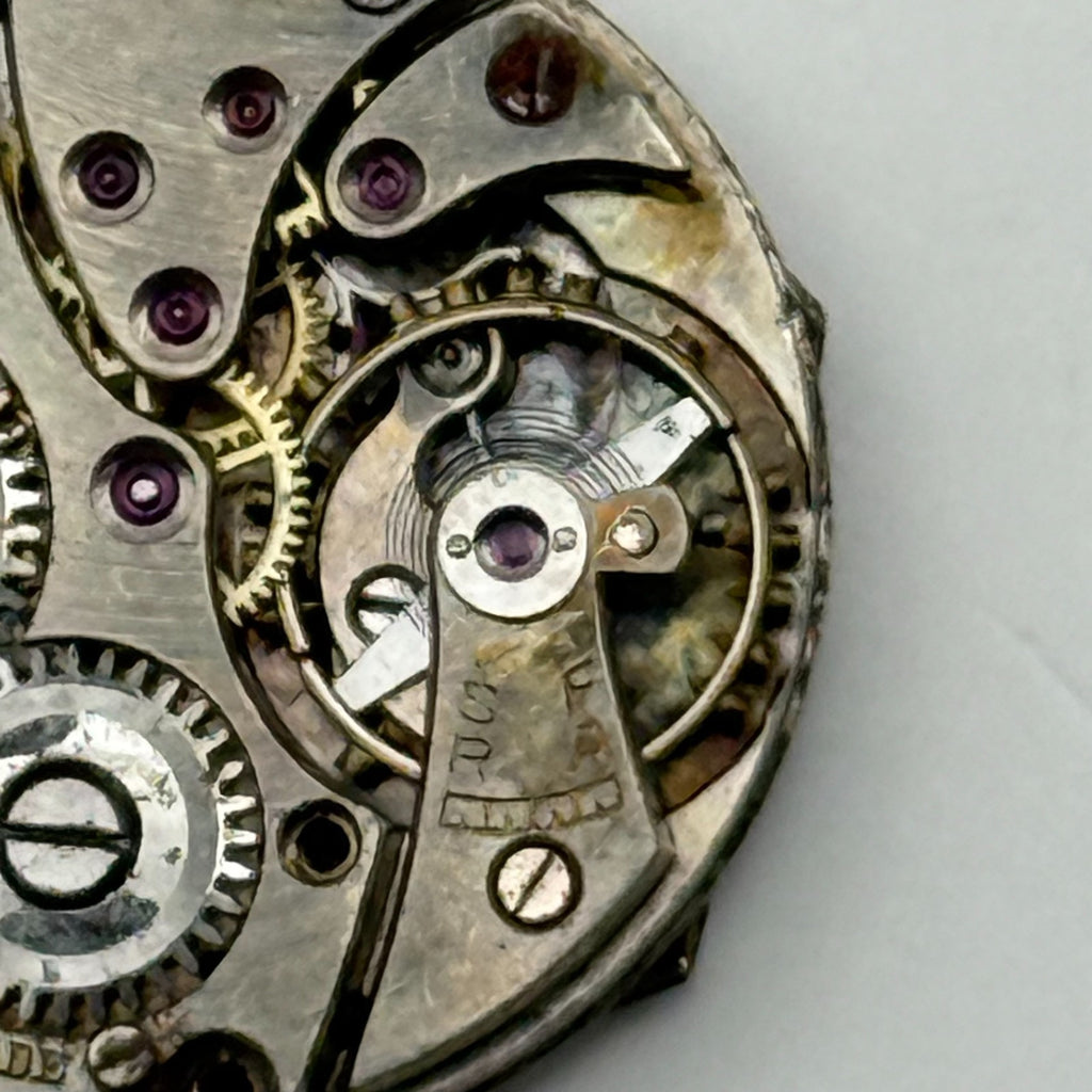 Syren 205 Watch Movement Swiss Manual Wind Vintage Parts Repair 19.1mm