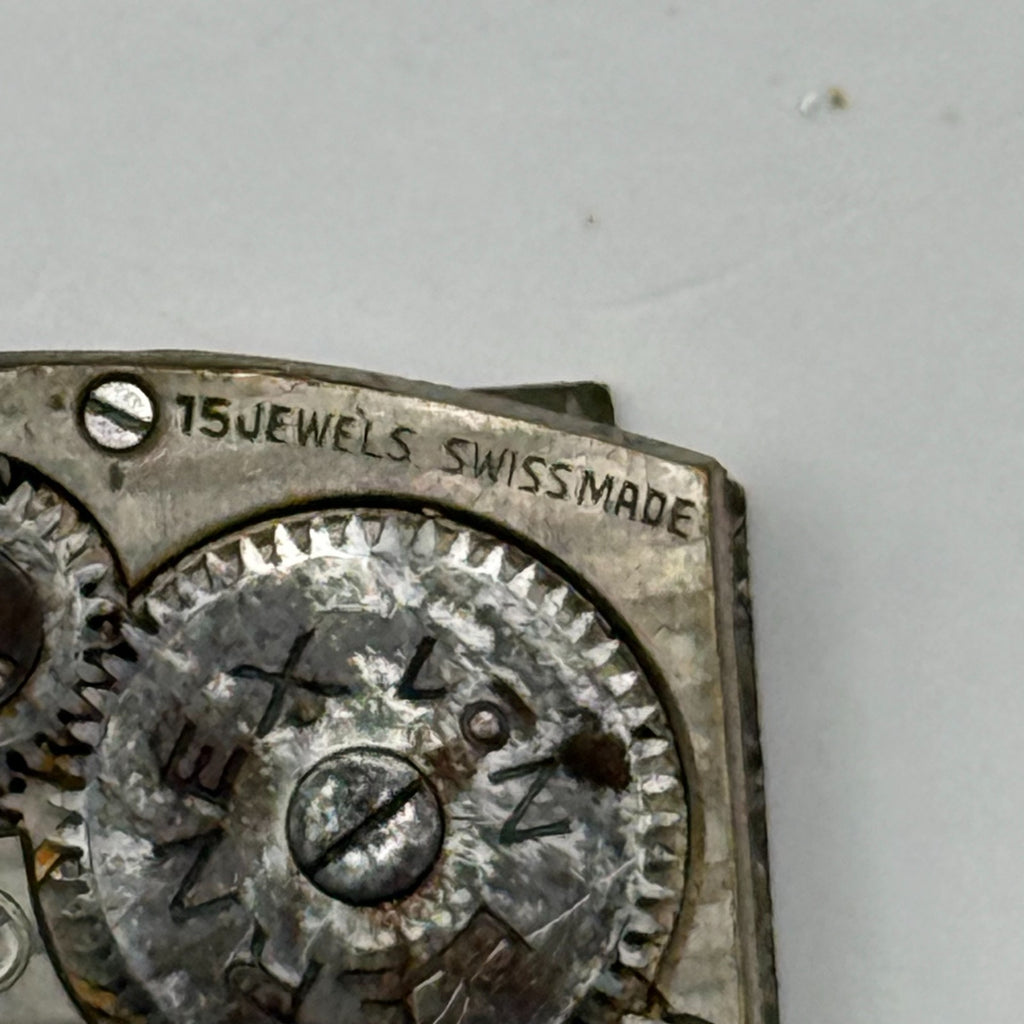Bernex 77 Watch Movement Bernex No.1 Swiss 15 Jewels Manual Wind Parts 19.9mm