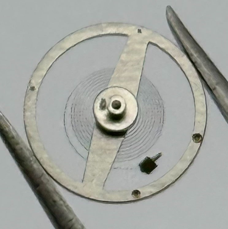 Ebosa 52 Balance Wheel Complete And Spring 5¼’’’ Renata 130 Watch Movement Parts