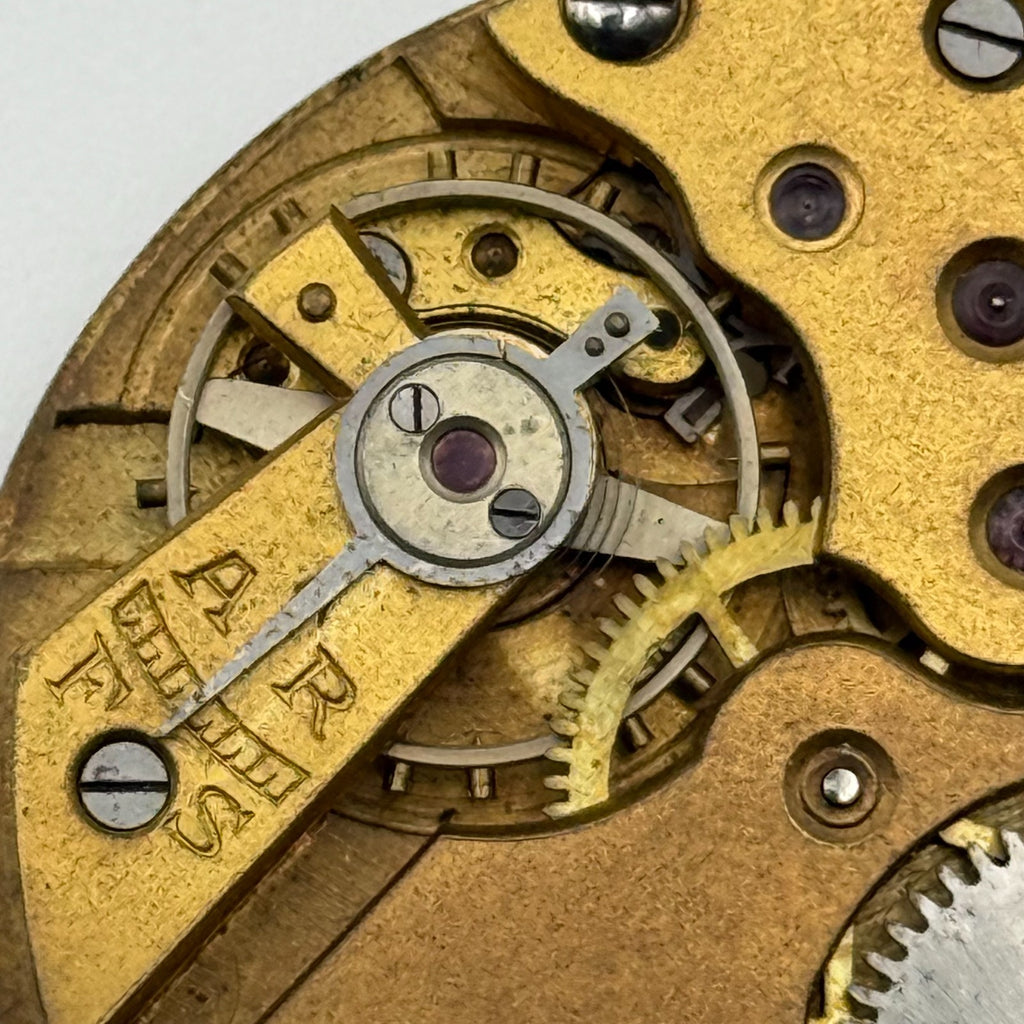 Swiss Lever Pocket Watch Movement - Unidentified - Parts / Repair - 40.1mm