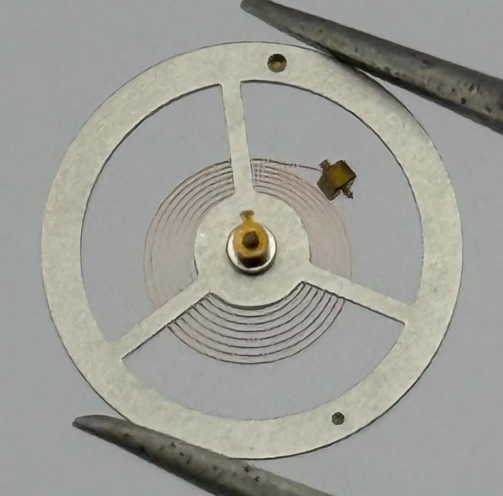 EB 8800 Balance Wheel Complete And Spring 12’’’ Renata 1309 Watch Movement Parts