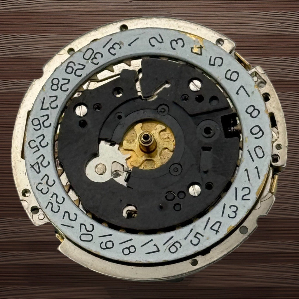 ISA 8172 Watch Movement - Quartz Date 3 Jewels - For Parts / Repair - 26.1mm