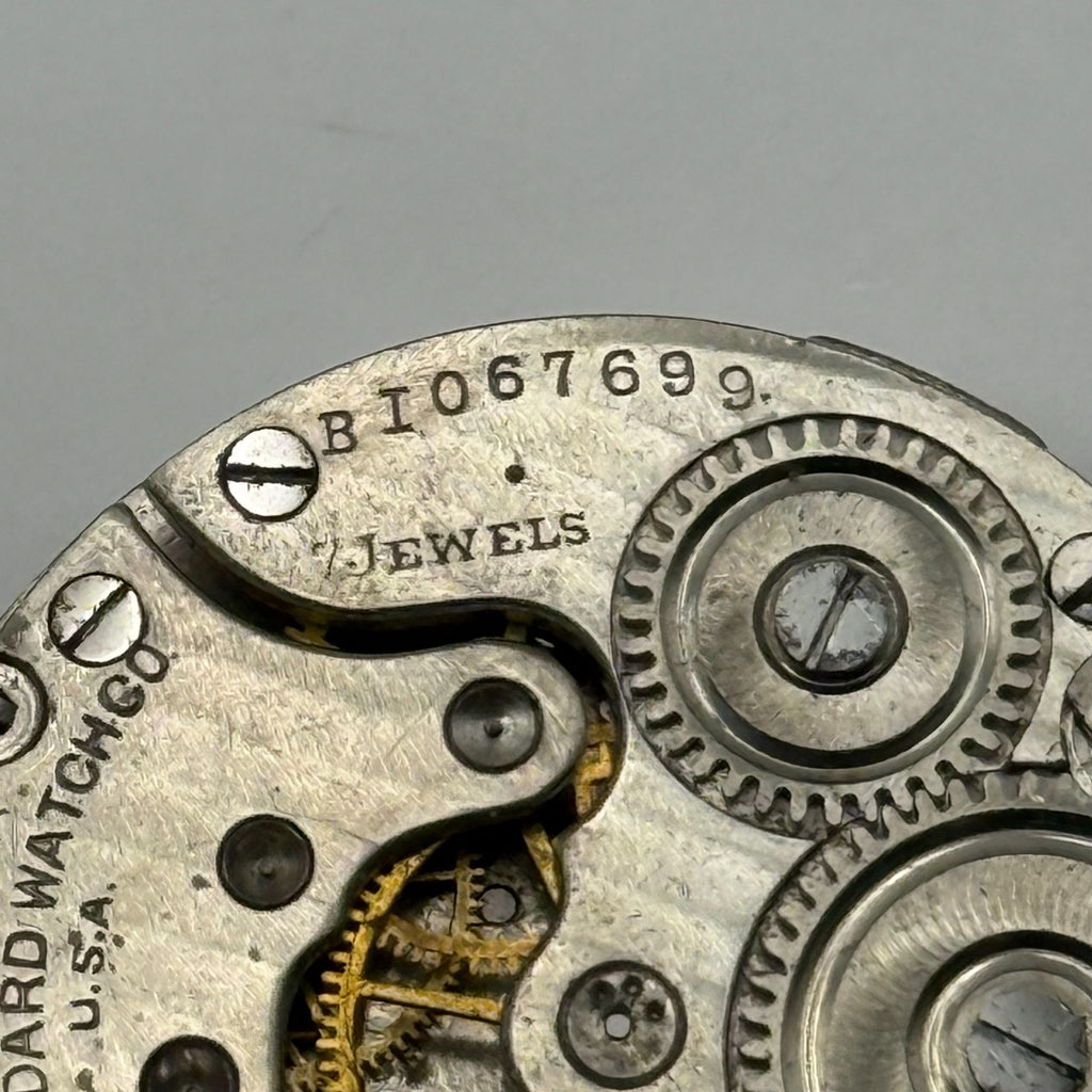 New York Standard Grade 306 Watch Movement Model BI American 0s Parts Repair