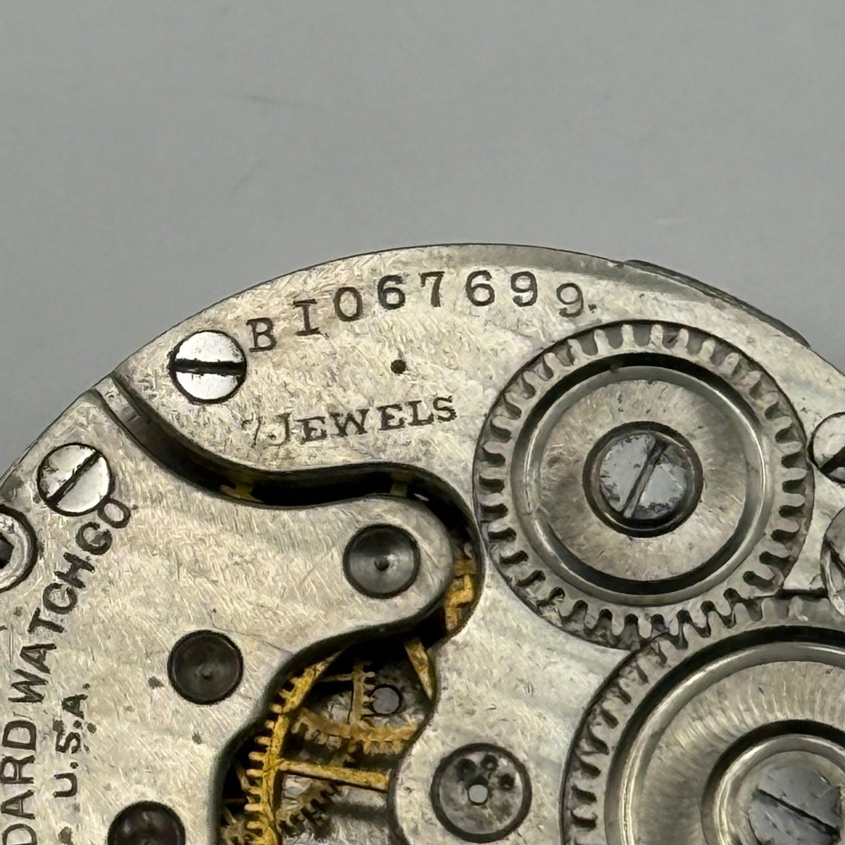 New York Standard Grade 306 Watch Movement Model BI American 0s Parts Repair