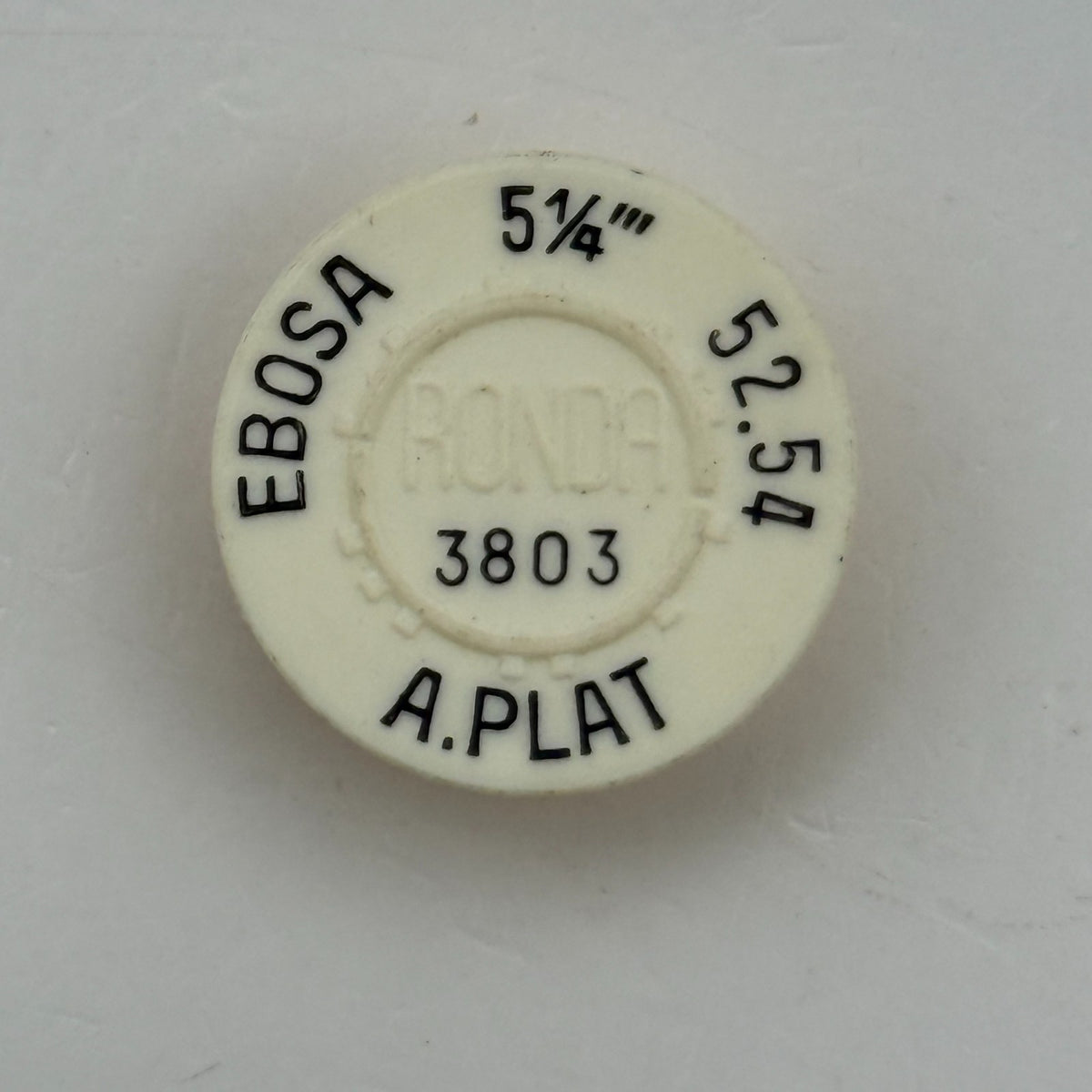 Ebosa 52 54 Balance Wheel Complete And Spring 5¼’’’ 3803 Watch Movement Parts