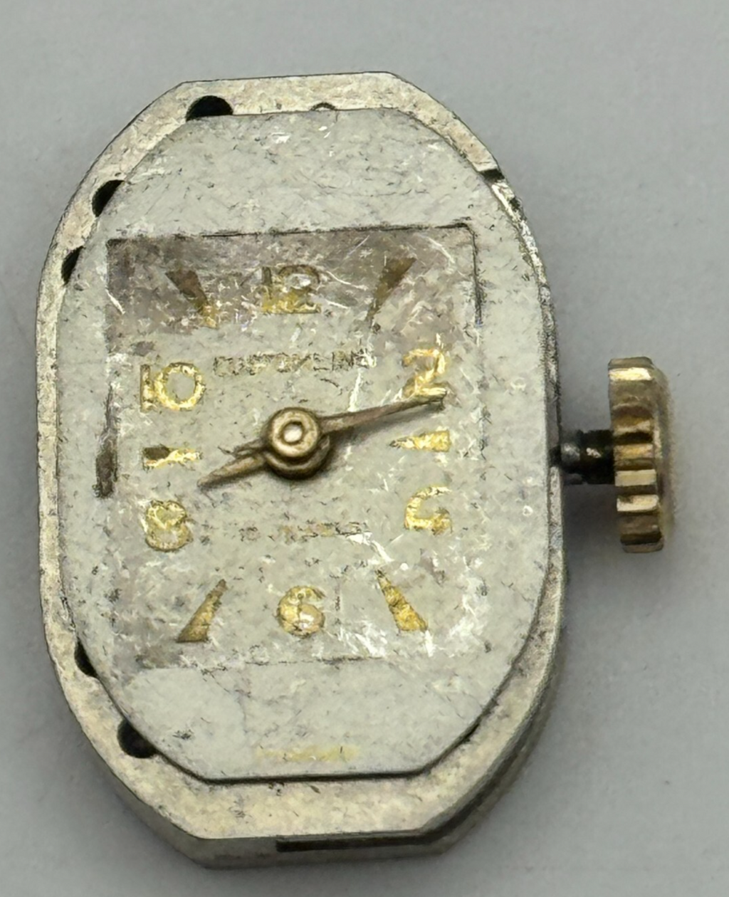 Lorsa 514A Watch Movement Customline French Ladies Manual Wind Parts 12.9mm 