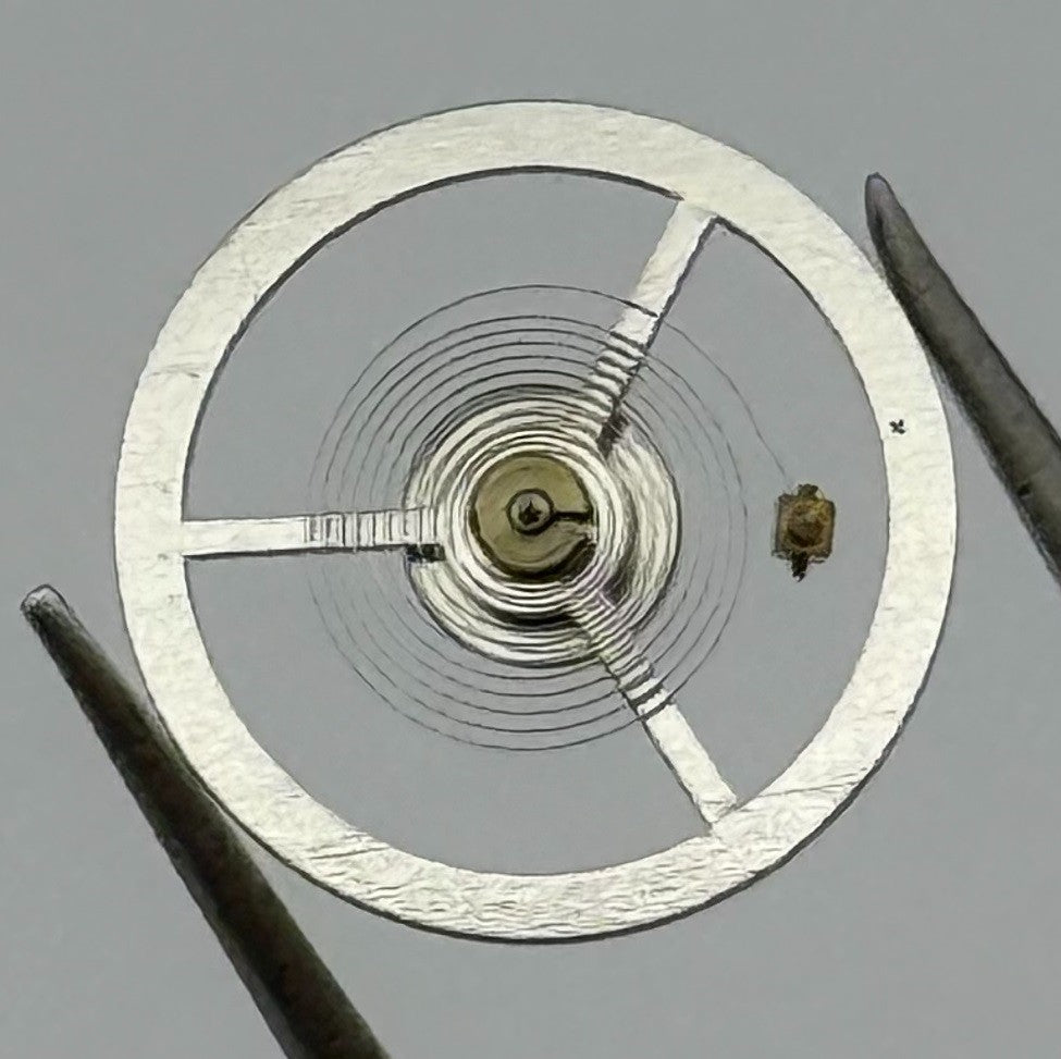 Brac 500 512 528 Balance Wheel Complete And Spring 1819 Watch Movement Parts NOS