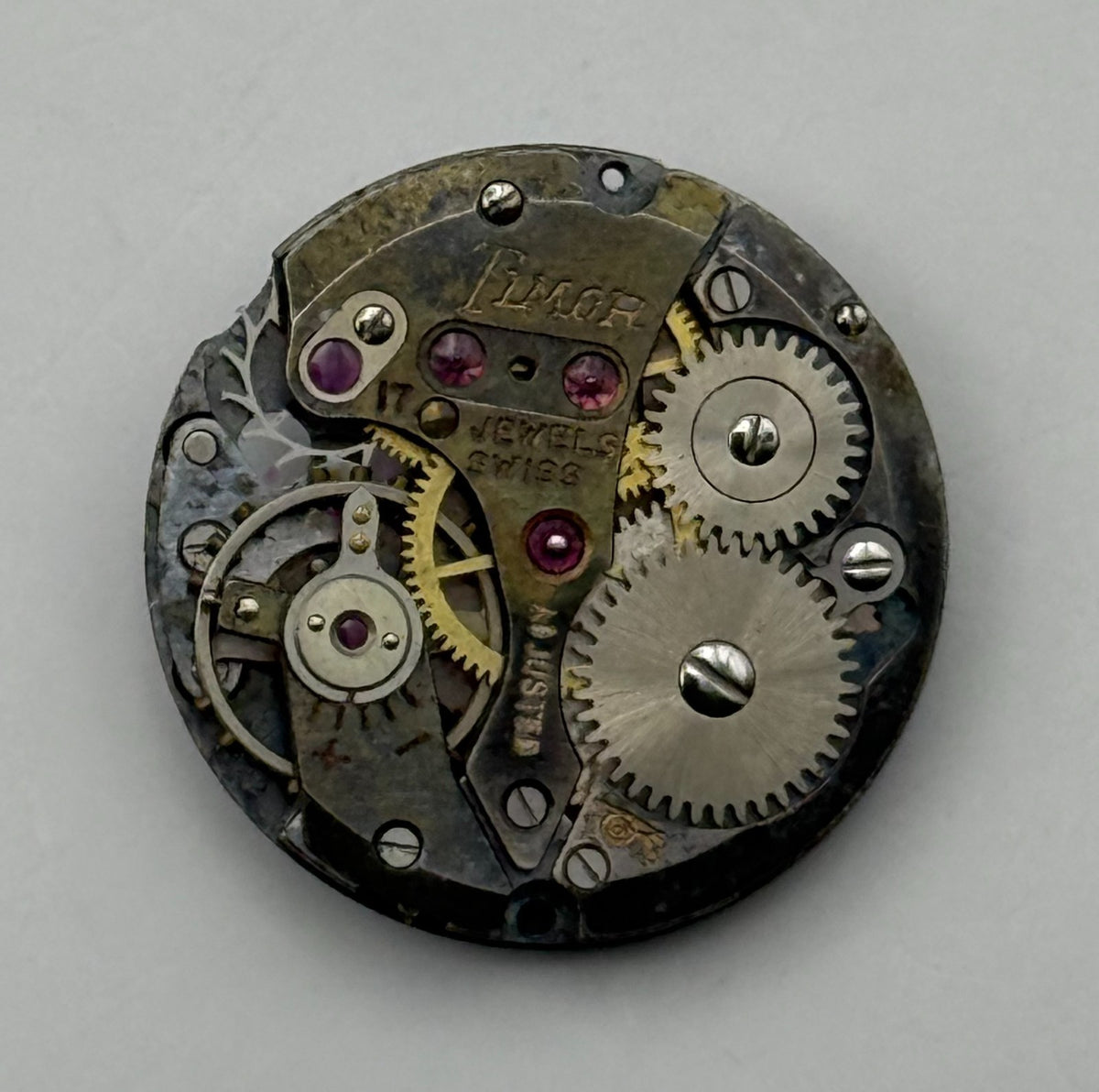 Felsa 4022 Watch Movement Timor 17 Jewels Swiss Manual Wind Parts Repair 17.5mm
