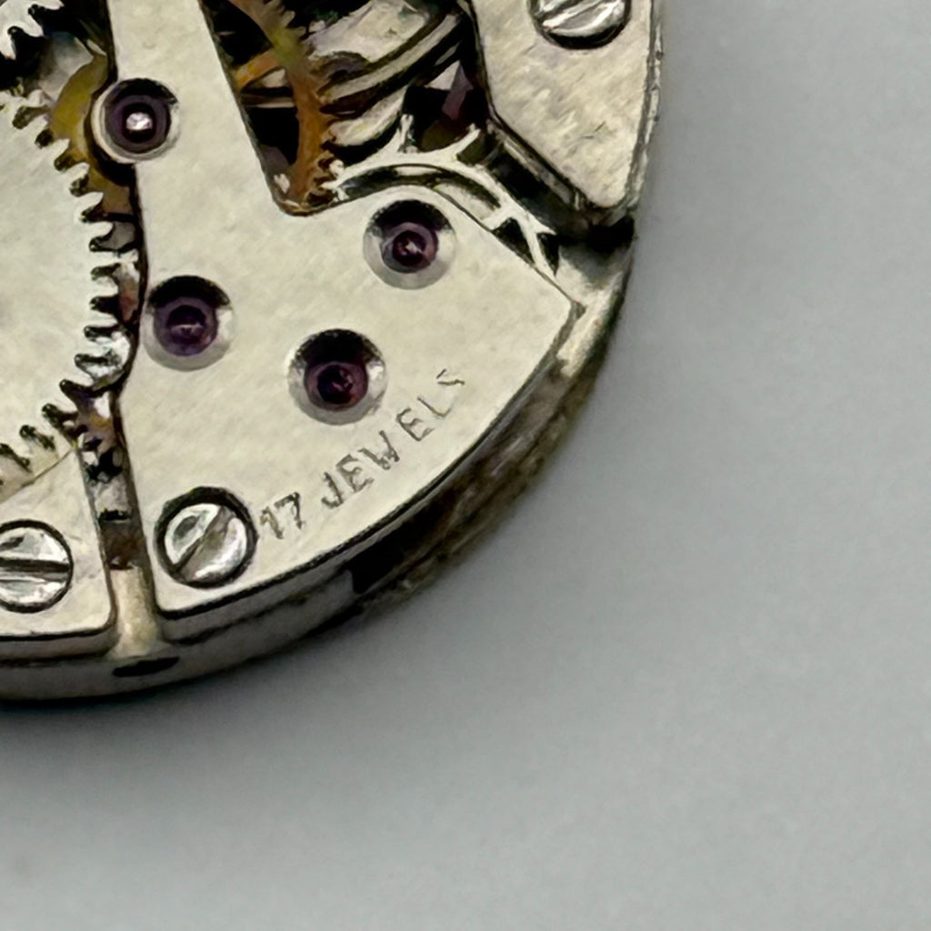 GS 30 Watch Movement MuDu 17 Jewels Swiss Manual Wind Parts Repair 12.9mm
