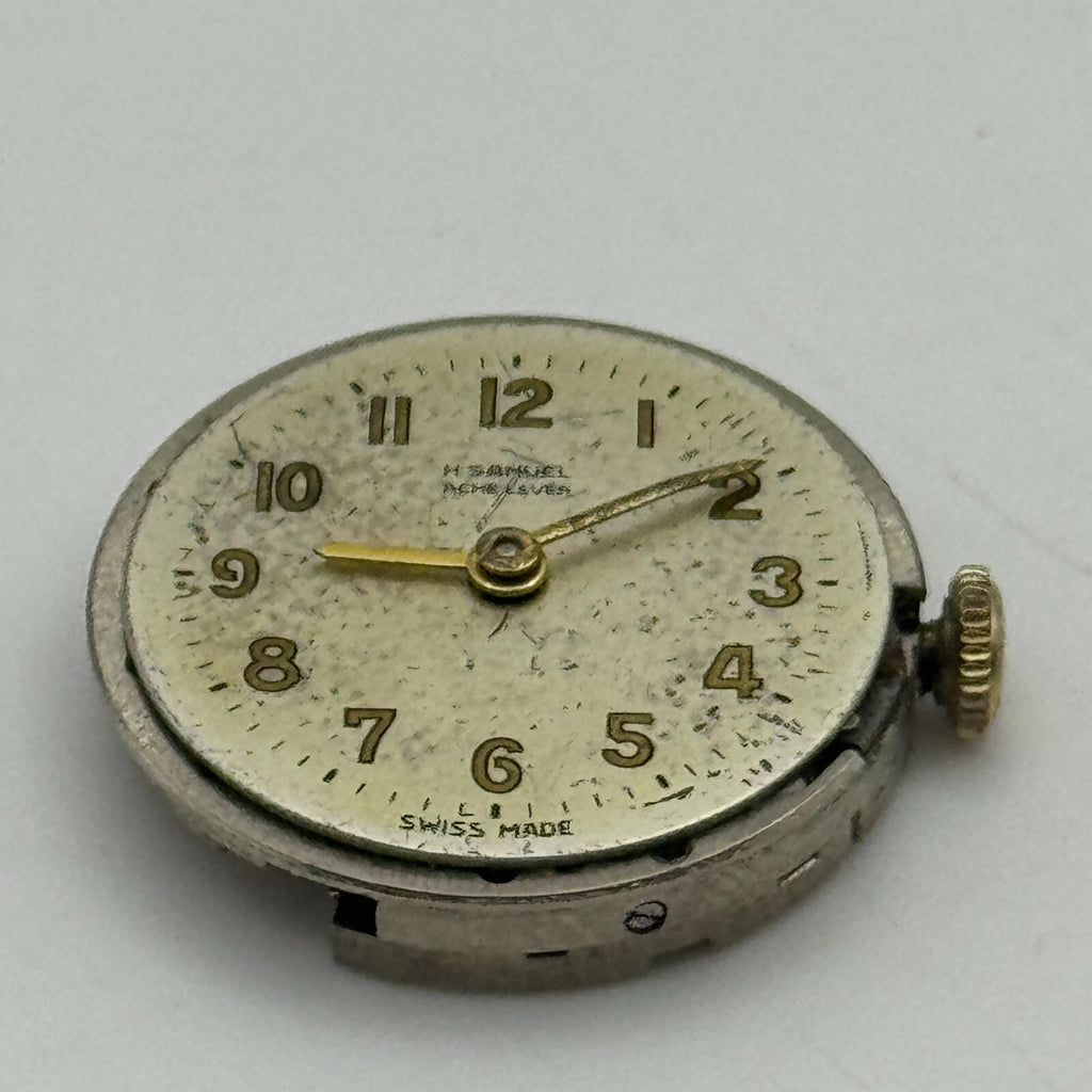 Cal 357 Watch Movement - H Samuel Acme Lever - For Parts / Repair - 19.7mm