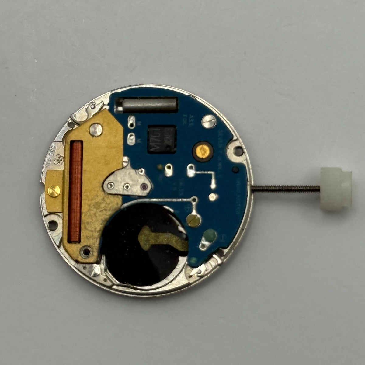 ETA 555.415 Watch Movement Quartz Unadjusted 7 Jewels Swiss Parts Repair 23.9mm