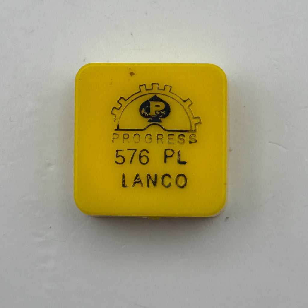 Lanco 576 Balance Wheel Complete And Spring Progress Watch Movement Parts NOS