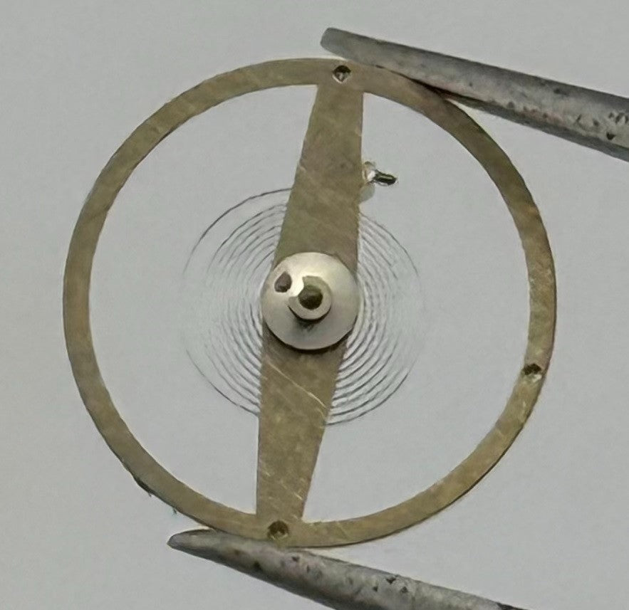 ST 1800 1805 Balance Wheel Complete And Spring Renata 1508 Watch Movement Parts