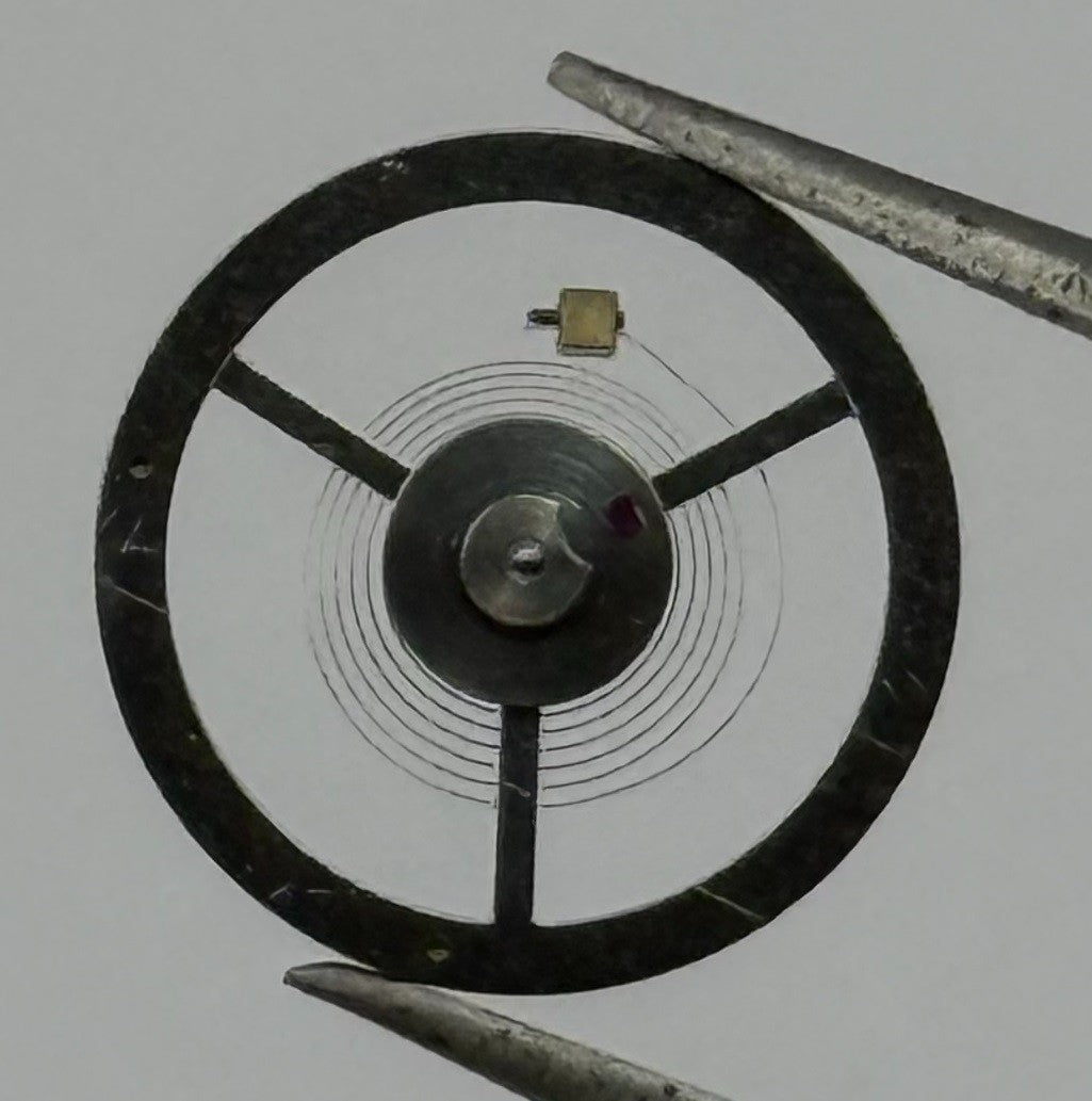 Brac 500 512 528 Balance Wheel Complete And Spring 1819 M Watch Movement NOS