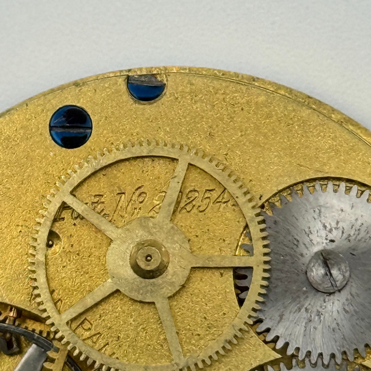 Swiss Lever Pocket Watch Movement - Thomas Russell &Son Liverpool - Parts/Repair