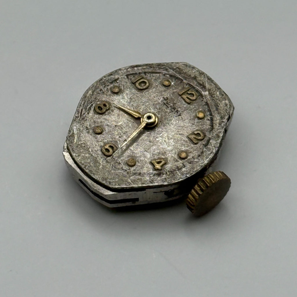 Unitas UT 540 Watch Movement Swiss Rotary 17 Jewels Parts Repair 15.2mm