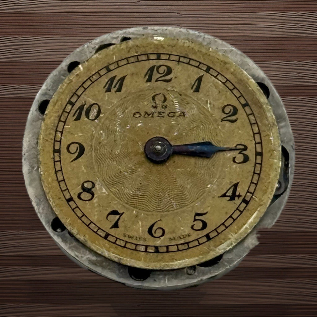 Omega 19.4T1 Watch Movement - Rare Calibre To Restore Or For Parts Use 19.7mm