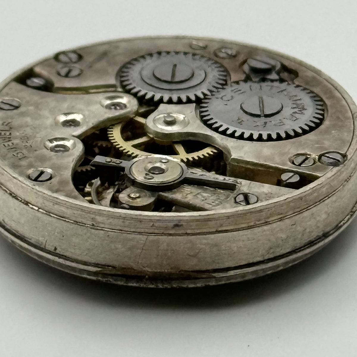 Centaur 226 Watch Movement 15 Jewels Swiss Manual Wind Parts Repair 23.4mm