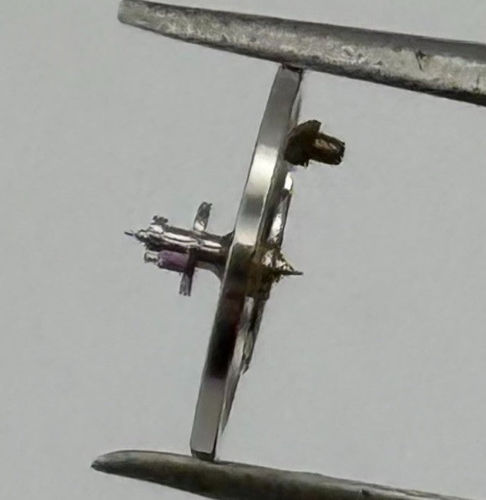 BFG 925 Balance Wheel Complete And Spring 6¾’’’ 4440 Watch Movement Parts NOS