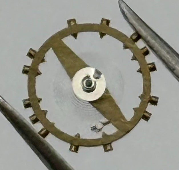 FHF 57-21 Balance Wheel Complete And Spring 6¾’’’ 1361 Watch Movement Parts NOS