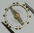 FHF 63 Balance Wheel Complete And Spring Progress Watch Movement Parts NOS