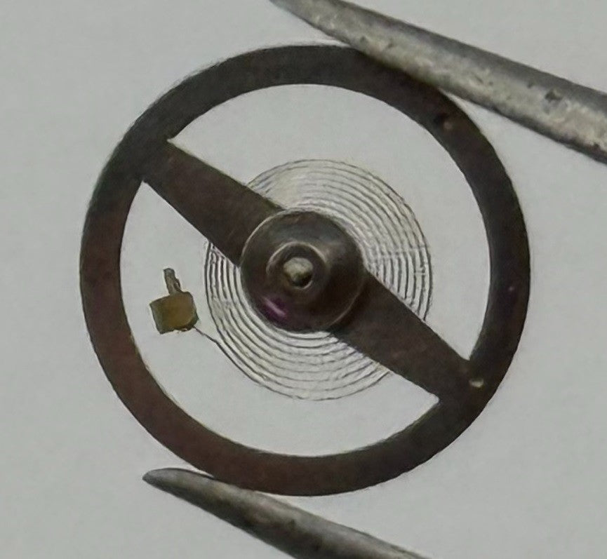 BFG 910 Balance Wheel Complete And Spring 8¾’’’ 4414 Watch Movement Parts NOS