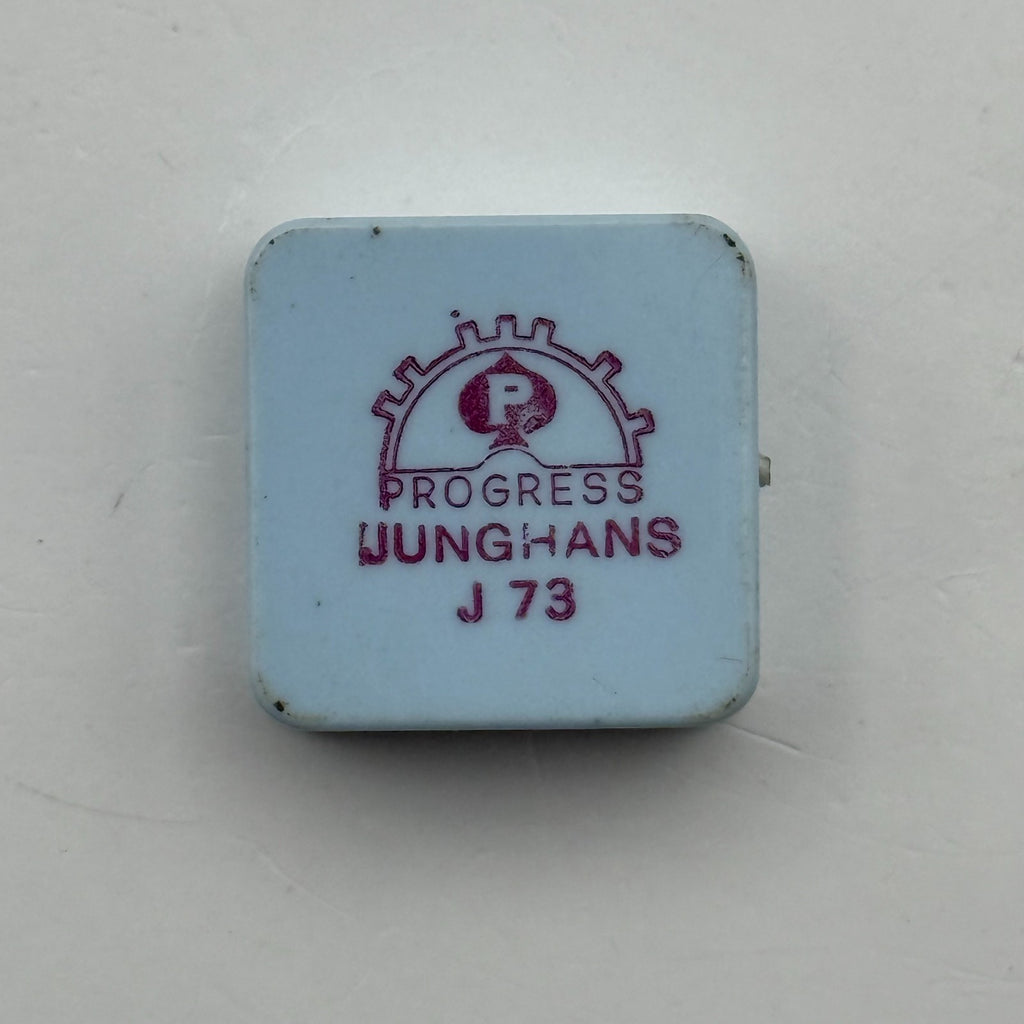 Junghans J 73 Balance Wheel Complete And Spring Watch Movement Parts NOS