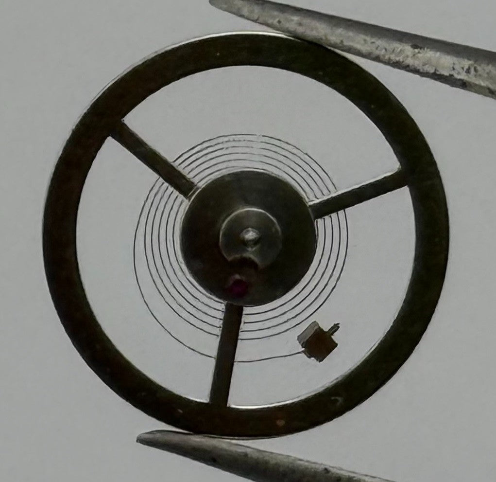 Brac 500 512 528 Balance Wheel Complete And Spring 1819 M Watch Movements NOS