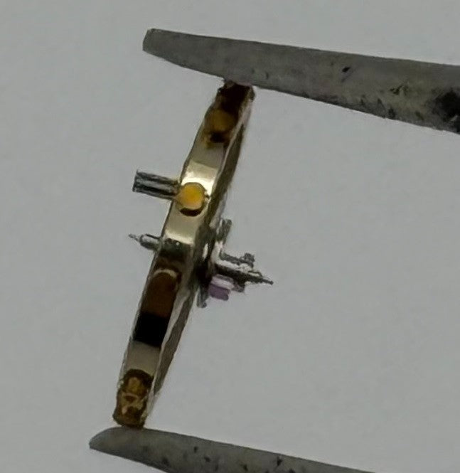 AS 976 1012 Balance Wheel Complete And Spring Renata 532 M Watch Movement Parts