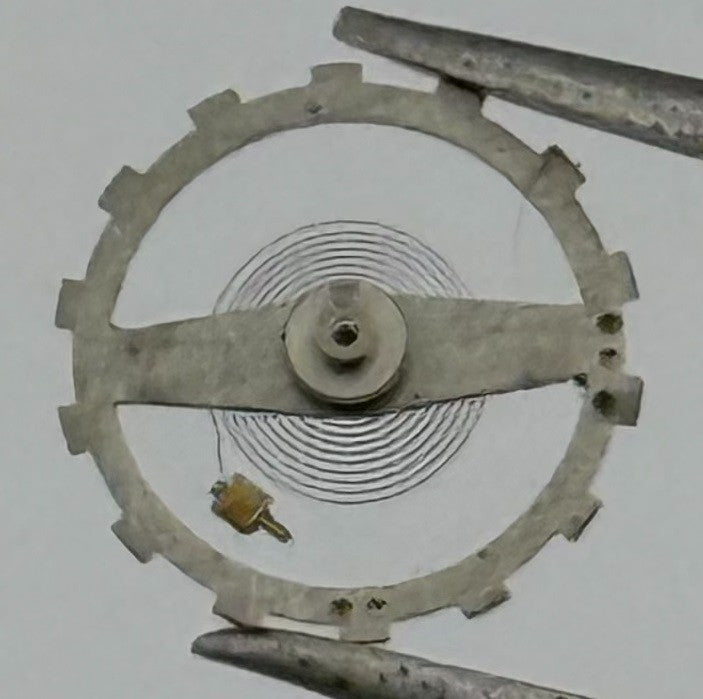 Brac 2021 2051 Balance Wheel Complete And Spring 69 M Watch Movement Parts NOS