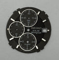 Seiko V172-0AC8 Watch Dial Solar Chronograph Alarm Spare Parts Repair 28.2mm