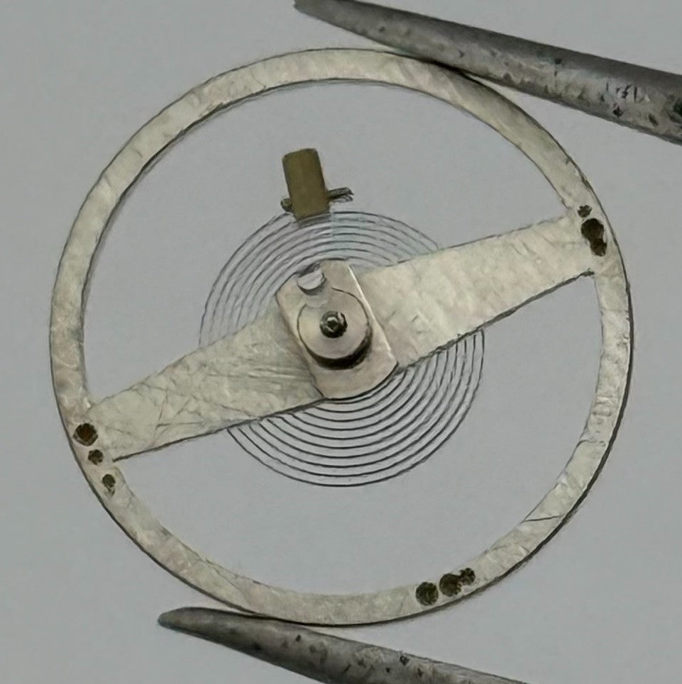 Smith RY 144 Balance Wheel Complete And Spring 13’’’ 1046 Watch Movement Parts