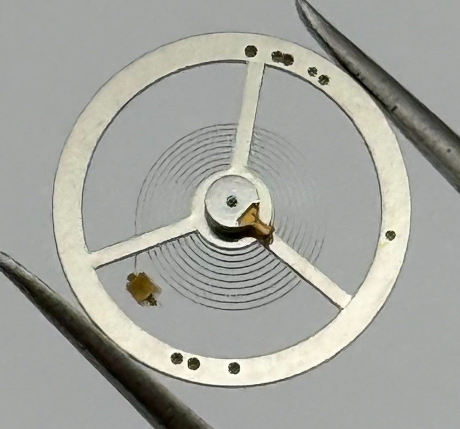 Brac 500 a dgt. Balance Wheel Complete And Spring 1636 Watch Movement Parts NOS