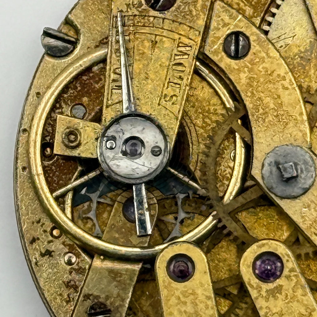 Vacheron Constantin Pocket Watch Movement - Cylinder Escapement - Parts / Repair