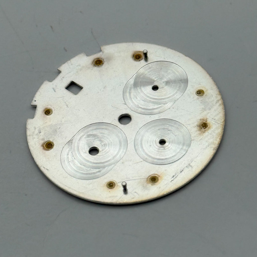 Seiko 7T62-0CW8 Watch Dial Chronograph 50M Silver Spare Parts Repair 29.9mm