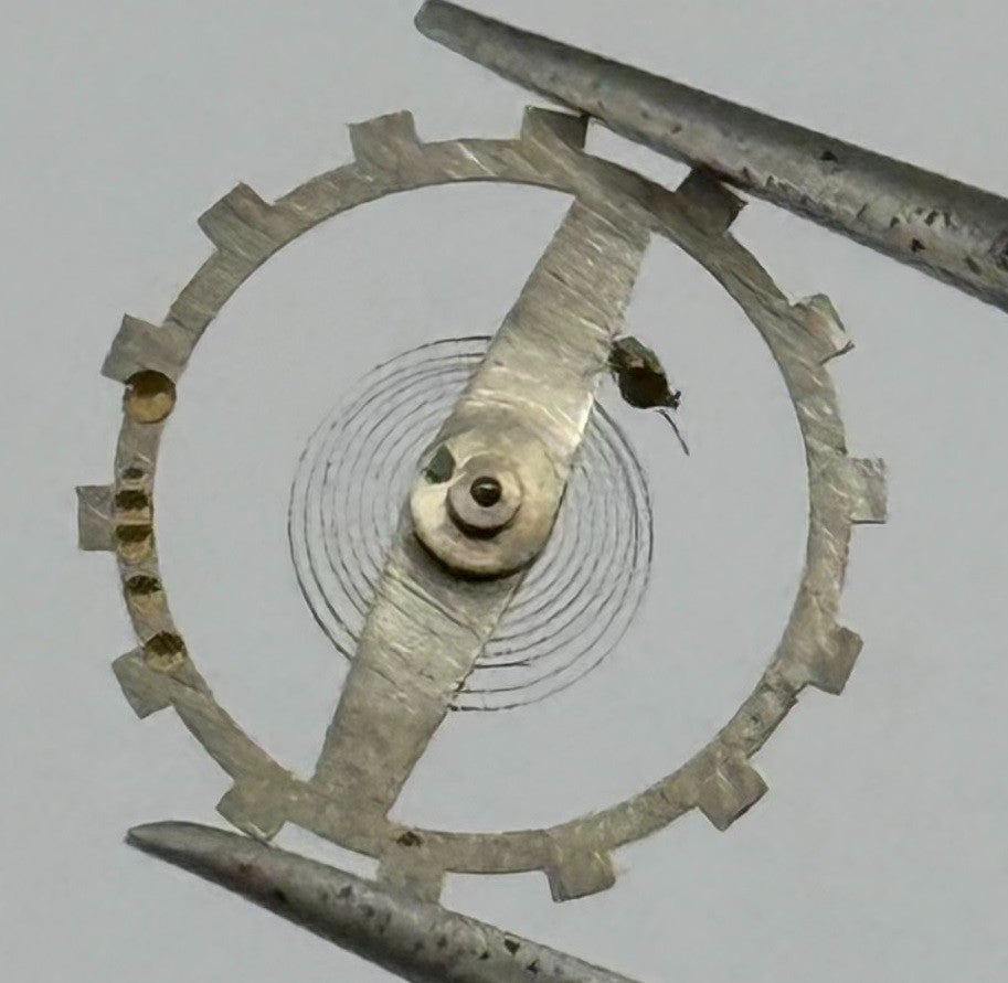 Brac 2001/3 Balance Wheel Complete And Spring Renata 68 Watch Movement Parts NOS
