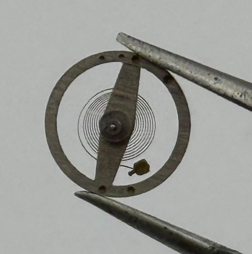 Ora 145 PL Balance Wheel Complete And Spring 5¼’’’ 1281 Watch Movement Parts NOS