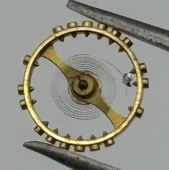 AS 976 1012 Balance Wheel Complete And Spring 29 M Watch Movement Parts NOS