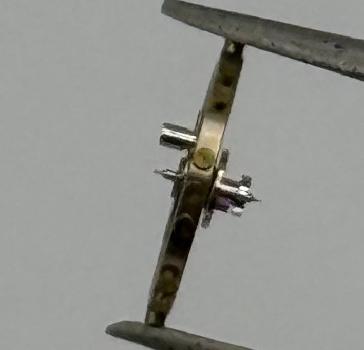 Revue 42 Balance Wheel Complete And Spring 8¾’’’ Watch Movement Parts NOS