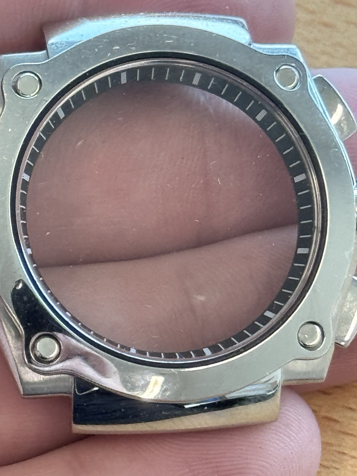 Seiko Sportura Chronograph Watch Case - New Old Stock