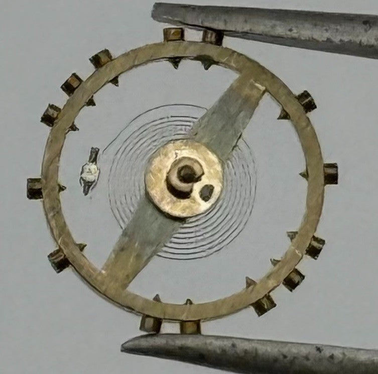 FEF 270 Balance Wheel Complete And Spring 5¼’’’ Renata 173 Watch Movement Parts