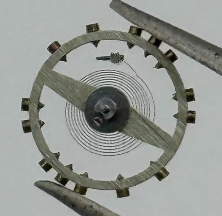 Felsa 302 Balance Wheel Complete And Spring 5¼’’’ 181 Watch Movement Parts NOS