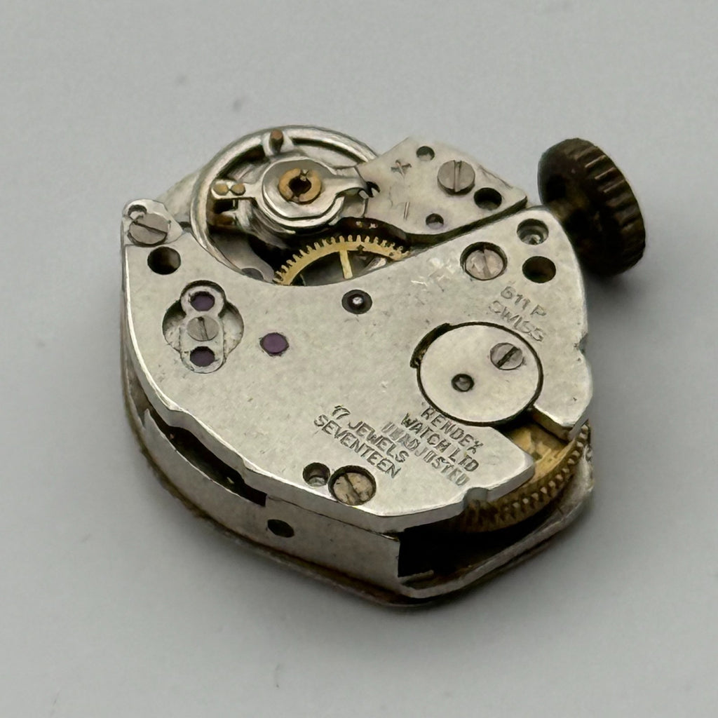 Ronda 511P Watch Movement Running Santima 17J Swiss Manual Wind Parts 15.2mm