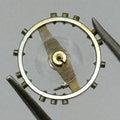 Derby 127 Balance Wheel Complete And Spring 5¼’’’ Watch Movement Parts NOS
