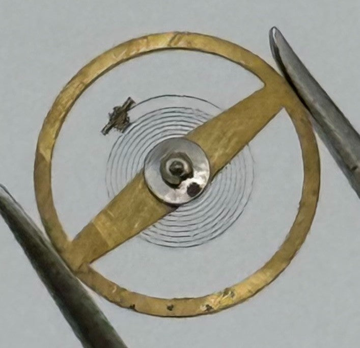HP 25 Balance Wheel Complete And Spring 5¼’’’ Renata 387 Watch Movement Parts