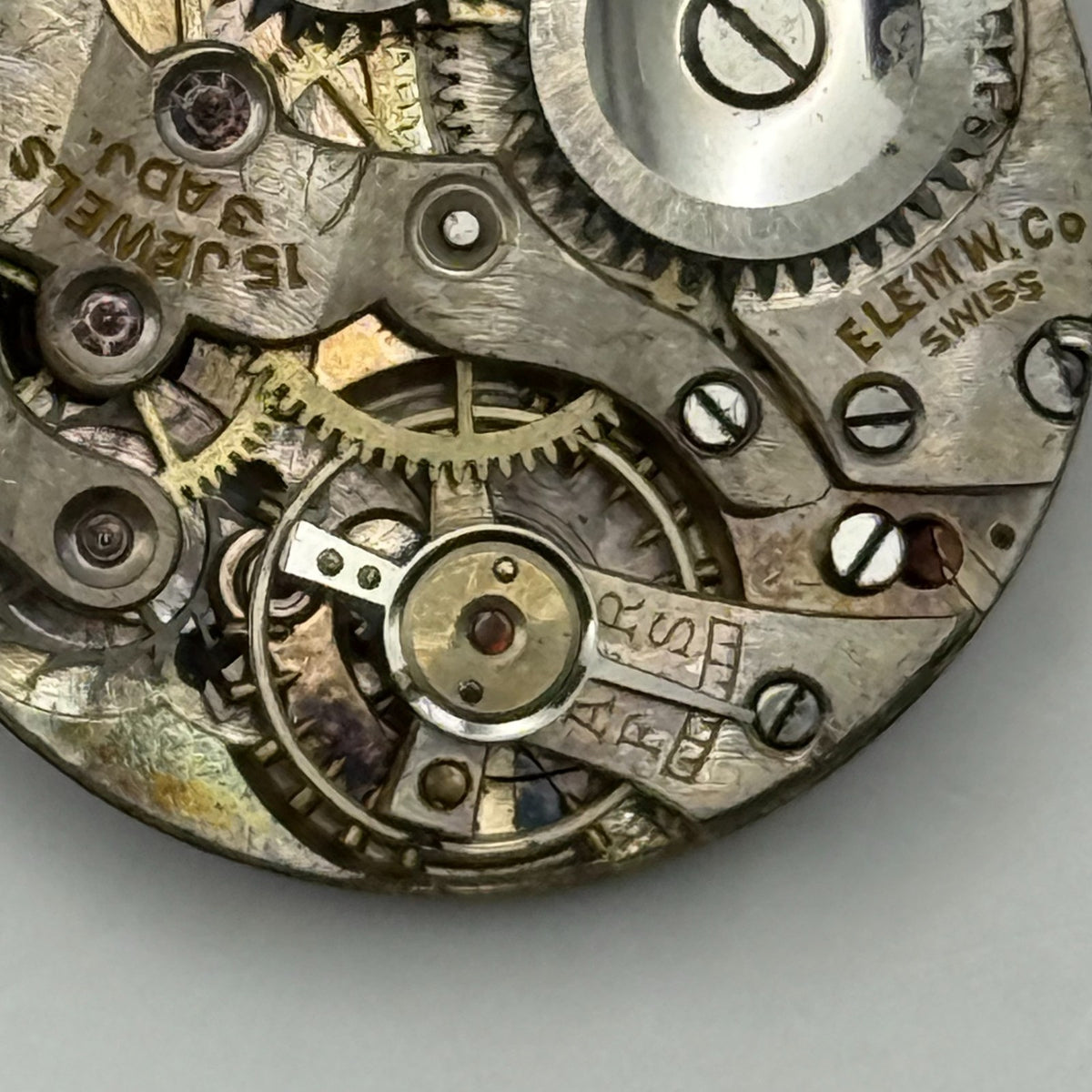 Schild Regula Cal. 71 Watch Movement 15 Jewels Swiss Elem W Co Parts 23.6mm