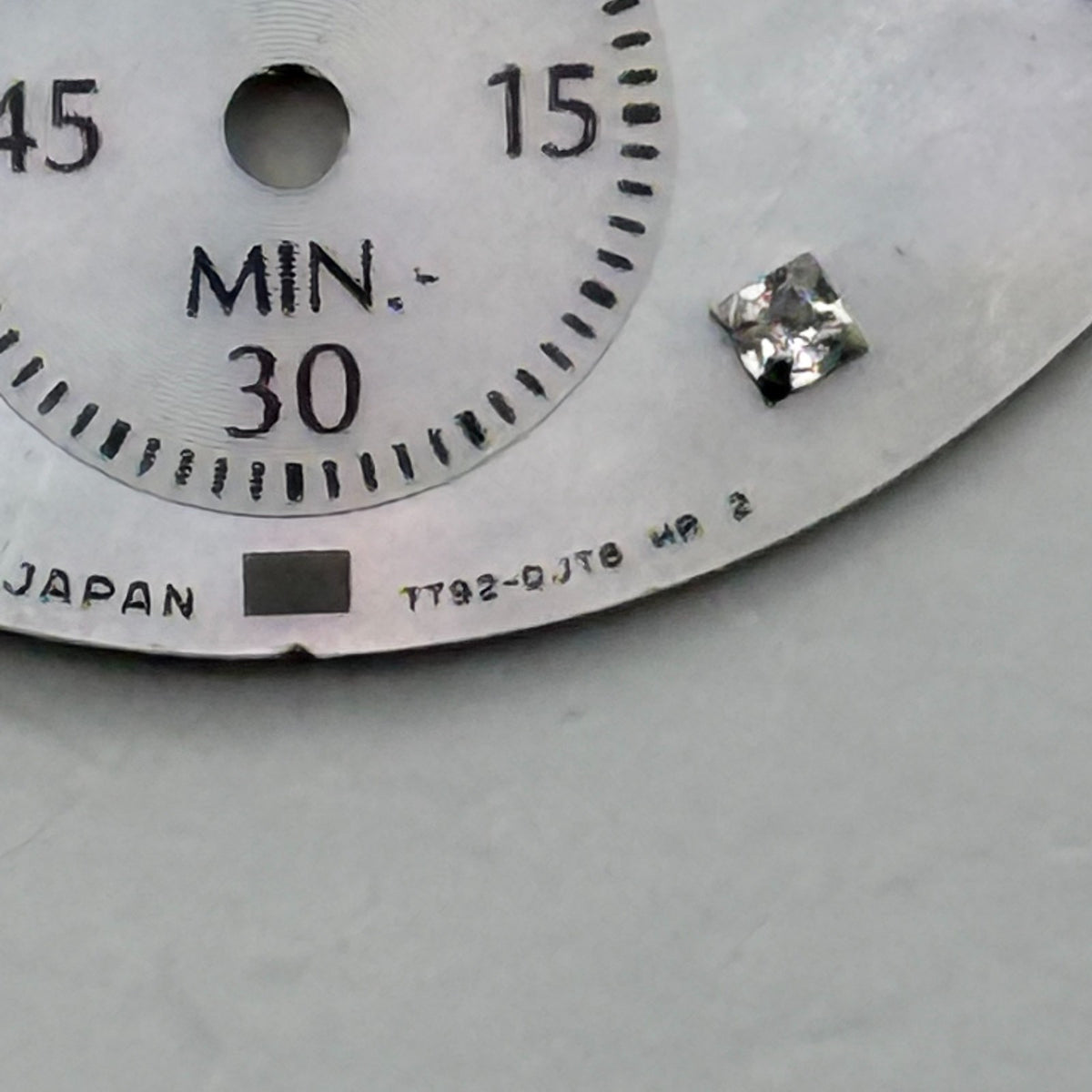 Seiko 7792-0JT6 Watch Dial Sportura Chronograph MOP Spare Parts Repair 26.5mm