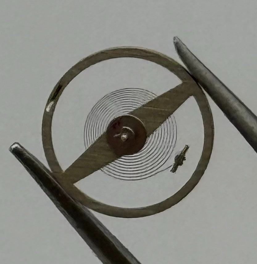 Lorsa 514 Balance Wheel Complete And Spring 5¼’’’ 4889 /3 Watch Movement Parts