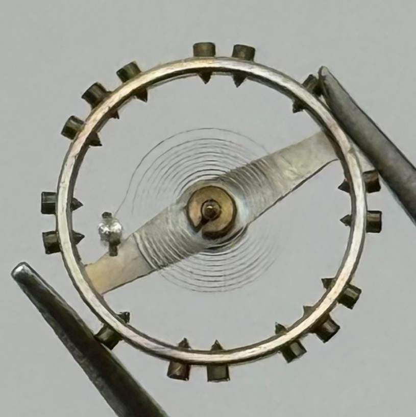 FEF 250 Balance Wheel Complete And Spring 8¾’’’ Renata 172 Watch Movement Parts